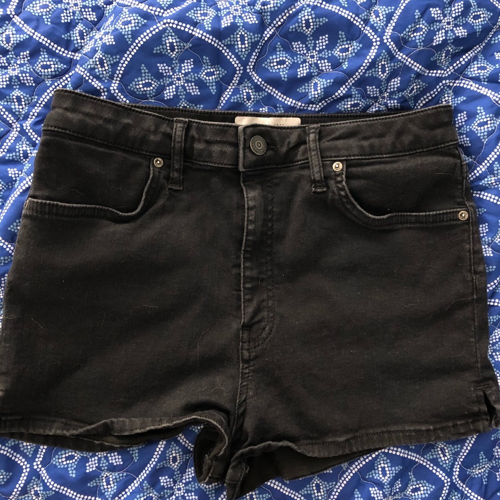Free People Black Shorts